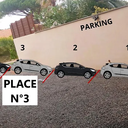 20m2- 1 Pers- De La Nartelle- Maxime - Piscine Partage- Parking Дом отдыха Сент-Максим