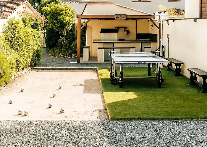 بيت للعطل 20m2- 1 Pers- De La Nartelle- Maxime - Piscine Partage- Parking